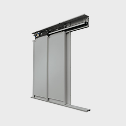 Sliding doors telescopic